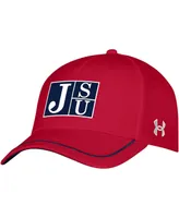 Men's Under Armour Jackson State Tigers Blitzing Accent Iso-Chill Adjustable Hat