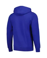 Men's Starter Royal Distressed Buffalo Bills Gridiron Classics Post Season Full-Zip Hoodie