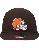 Infant Boys and Girls New Era Brown Cleveland Browns My 1st 9FIFTY Snapback Hat