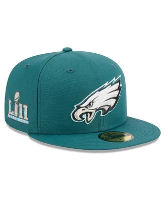 Men's New Era Midnight Green Philadelphia Eagles Main Patch 59FIFTY Fitted Hat