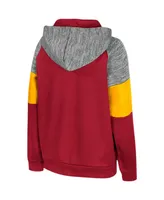 Big Boys Colosseum Cardinal Iowa State Cyclones Live Hardcore Raglan Pullover Hoodie