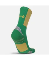 Men's Under Armour Notre Dame Fighting Irish Playmaker Crew Socks