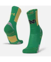 Men's Under Armour Notre Dame Fighting Irish Playmaker Crew Socks