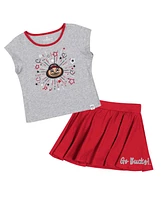 Girls Toddler Colosseum Heather Gray