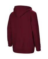 Big Boys Colosseum Maroon Mississippi State Bulldogs 2-Hit Team Pullover Hoodie