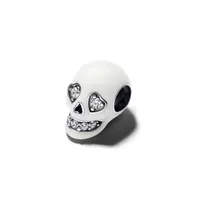 Pandora Sterling Silver Glow-in-The-Dark Skull Charm