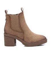 Women's Suede Ankle Booties By Xti