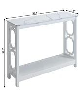 Convenience Concepts 39.5" Mdf Omega Console Table with Shelf