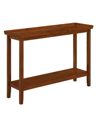 Convenience Concepts 48" Wood Ledgewood Console Table with Shelf