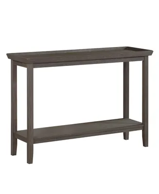 Convenience Concepts 48" Wood Ledgewood Console Table with Shelf
