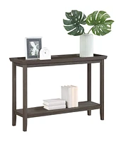 Convenience Concepts 48" Wood Ledgewood Console Table with Shelf