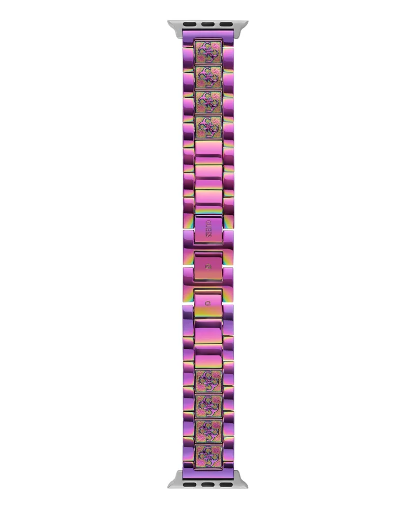 Guess Women's Iridescent Stainless Steel Apple Watch Strap 38mm-40mm