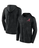 Men's Fanatics Black Alabama Crimson Tide Camo Hoodie Long Sleeve T-shirt