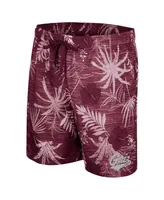 Men's Colosseum Maroon Montana Grizzlies What Else is New Swim Shorts