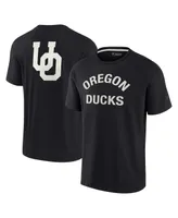 Men's and Women's Fanatics Signature Black Oregon Ducks Super Soft Short Sleeve T-shirt