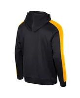 Men's Colosseum Black Iowa Hawkeyes Reese Full-Zip Hoodie