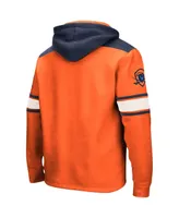 Men's Colosseum Orange Virginia Cavaliers Lace-Up 2.0 Pullover Hoodie