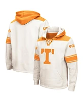 Men's Colosseum Cream Tennessee Volunteers 2.0 Lace-Up Hoodie