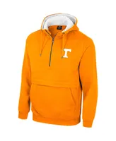 Men's Colosseum Tennessee Orange Tennessee Volunteers Half-Zip Hoodie