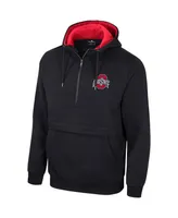 Colosseum Men's Ohio State Buckeyes Half-Zip Hoodie