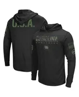 Men's Colosseum Black South Carolina Gamecocks Big and Tall Oht Military-Inspired Appreciation Tango Long Sleeve Hoodie T-shirt