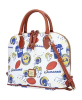 Women's Dooney & Bourke Los Angeles Rams Gameday Zip Zip Satchel