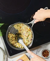 Circulon A1 Series with ScratchDefense Technology Aluminum 3-Quart Nonstick Induction Straining Sauce Pan with Lid