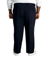 Haggar Men's Big & Tall Iron Free Premium Khaki Classic-Fit Flat Front Pant