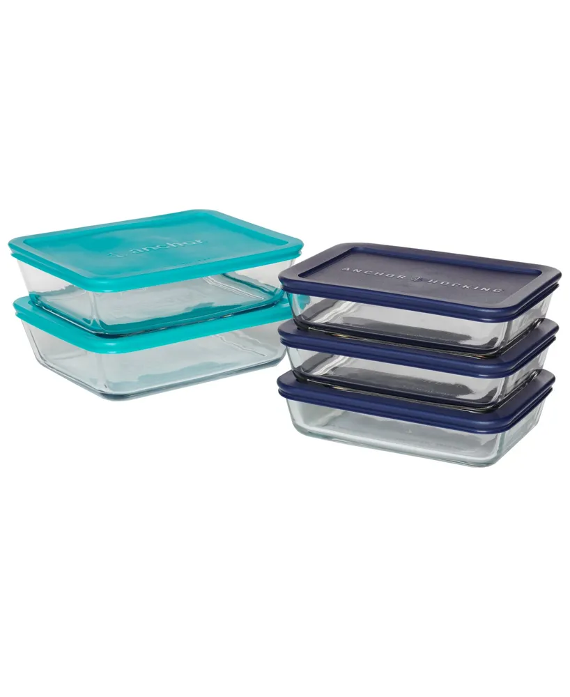 Pyrex Freshlock 10-pc. Glass Meal Prep Container Set