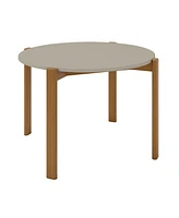 Manhattan Comfort Gales 46.54" Medium Density Fiberboard Round Dining Table