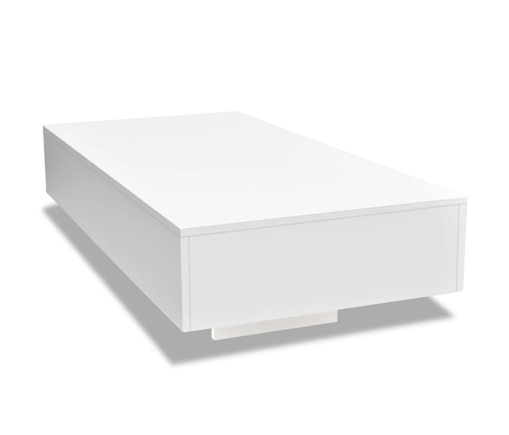 Coffee Table High Gloss White