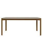 Manhattan Comfort Gales 70.87" Medium Density Fiberboard Rectangular Dining Table