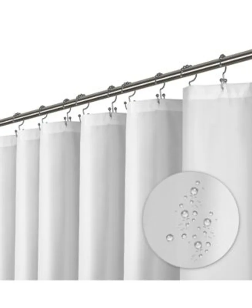 Liba Cloth Fabric Shower Curtain Heavy Duty Waterproof