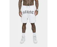 Saint Morta Men's Day Of The Dead Basketball Shorts