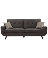 Paige 85.8" Stain-Resistant Fabric Sofa