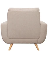 Paige 40.5" Stain-Resistant Fabric Armchair