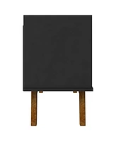 Manhattan Comfort Marcus 53.14" Medium Density Fiberboard 4-Shelf Tv Stand