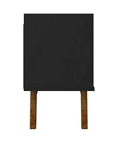 Manhattan Comfort Marcus 70.86" Medium Density Fiberboard 4-Shelf Tv Stand