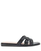BCBGeneration Women's Meltem Slide Flat Sandals
