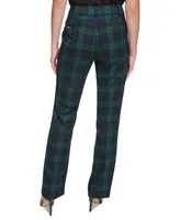 Tommy Hilfiger Women's Mid-Rise Bootcut Trousers