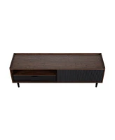 Manhattan Comfort Duane 59.25" Medium Density Fibreboard Ribbed Tv Stand