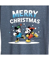 Hybrid Apparel Plus Disney Merry Christmas Graphic T-shirt