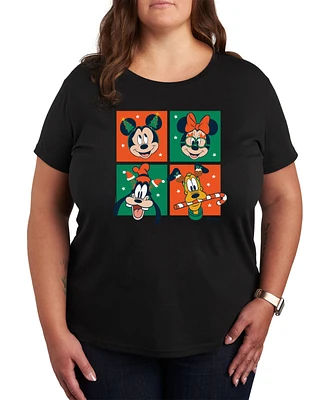 Hybrid Apparel Plus Disney Characters Graphic T-shirt