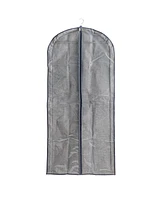 Household Essentials Hanging Zippered Garment Storage Bag with Clear Vision Front