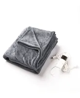 Unikome Plush and Cozy Flannel Electric Blanket