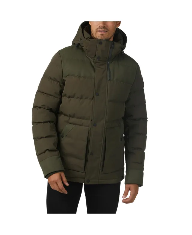 Pajar Men's Bryant Mixed Media Jacket with Hood