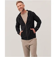 Pact Men's Cotton Stretch French Terry Zip Hoodie