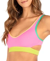 Hurley Juniors' Around The Block Bikini Top