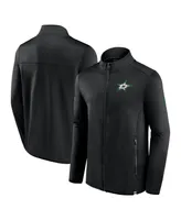 Men's Fanatics Black Dallas Stars Authentic Pro Full-Zip Jacket