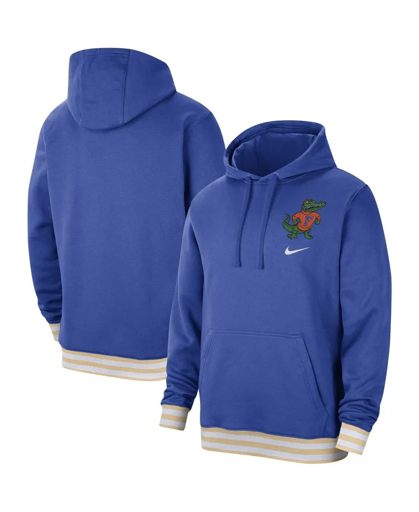 Men's Nike Royal Florida Gators Campus Retro Fleece Pullover Hoodie